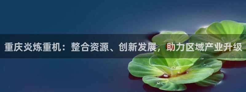 威九国际v96.81t：重庆炎炼重机：整合资源、创新发展，助