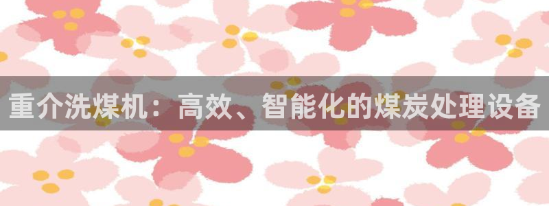 威九国际精选酒店地址：重介洗煤机：高效、智能化的煤炭处理设备