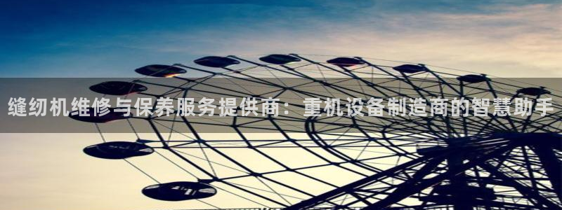 威九国际如何下载：缝纫机维修与保养服务提供商：重机设备制造商