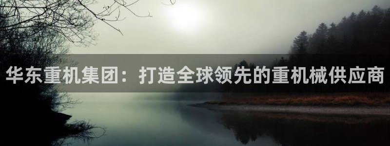威九国际网站官网：华东重机集团：打造全球领先的重机械供应商